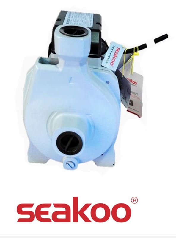 ELECTROBOMBA CENTRIFUGA SEAKOO  1 HP X 1" - MONOFASICA / 220 VAC